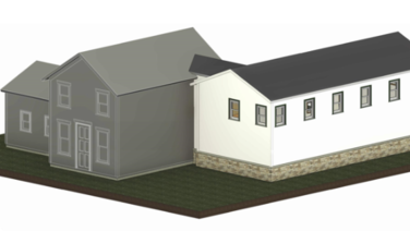Rendering of Museum Expansion
